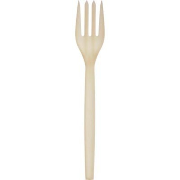 Eco-Products Eco-Products¬Æ, Fork, Plantstarch (PSM), Cream, 50/Pack EP-S002PK